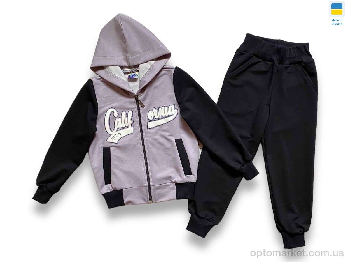 Купить Спортивний костюм дитячі 2301 black-grey (104-128) LiMa чорний, фото 1