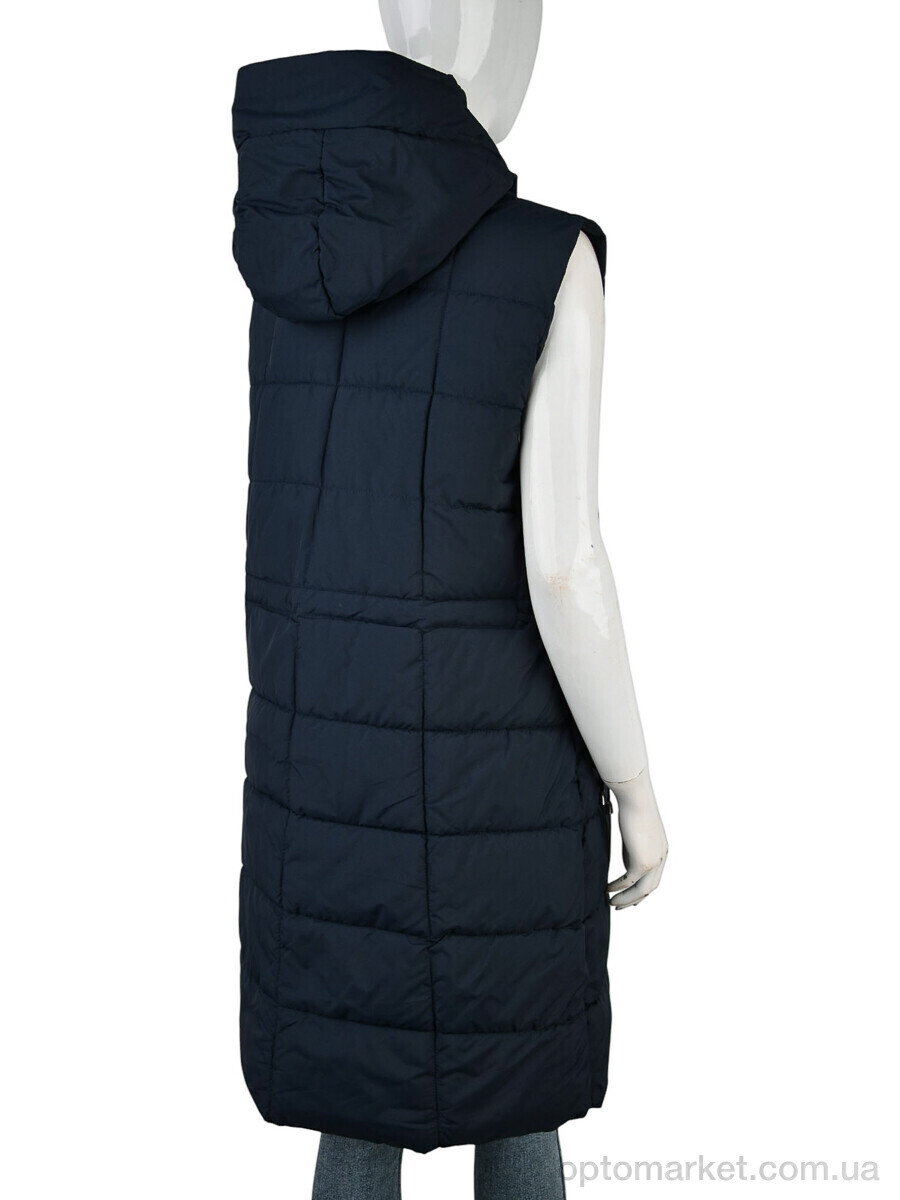 Купить Жилетка жіночі 2302 (12124) navy Qiaosadi синій, фото 2