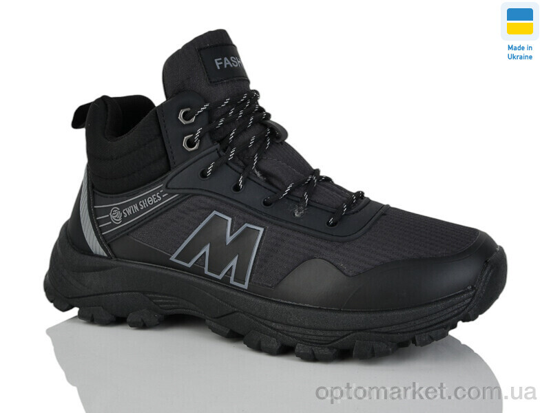 Купить Черевики чоловічі 2302-2A Swin сірий, фото 1