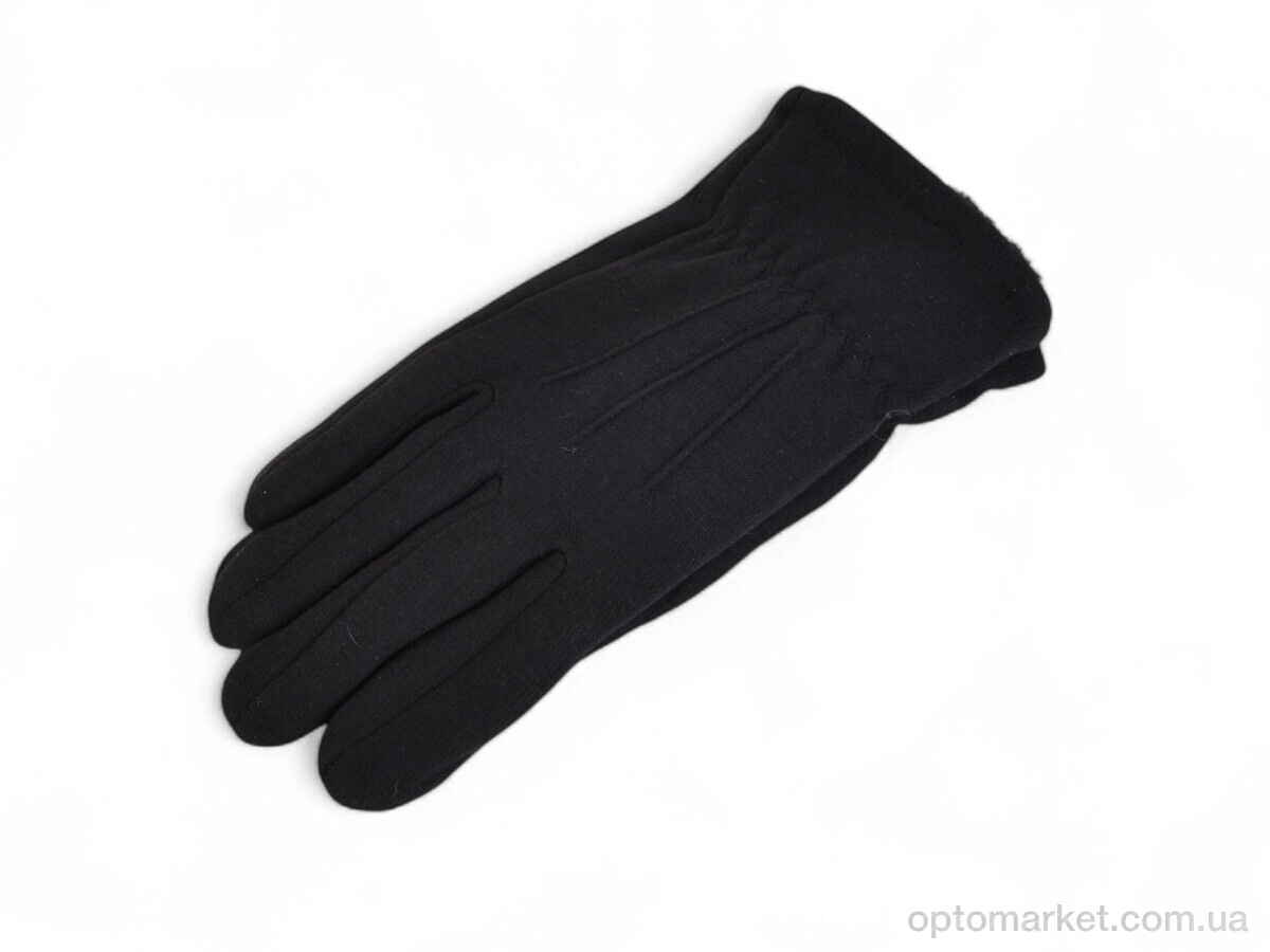 Купить Рукавички чоловічі 2303-5 black Королева чорний, фото 1