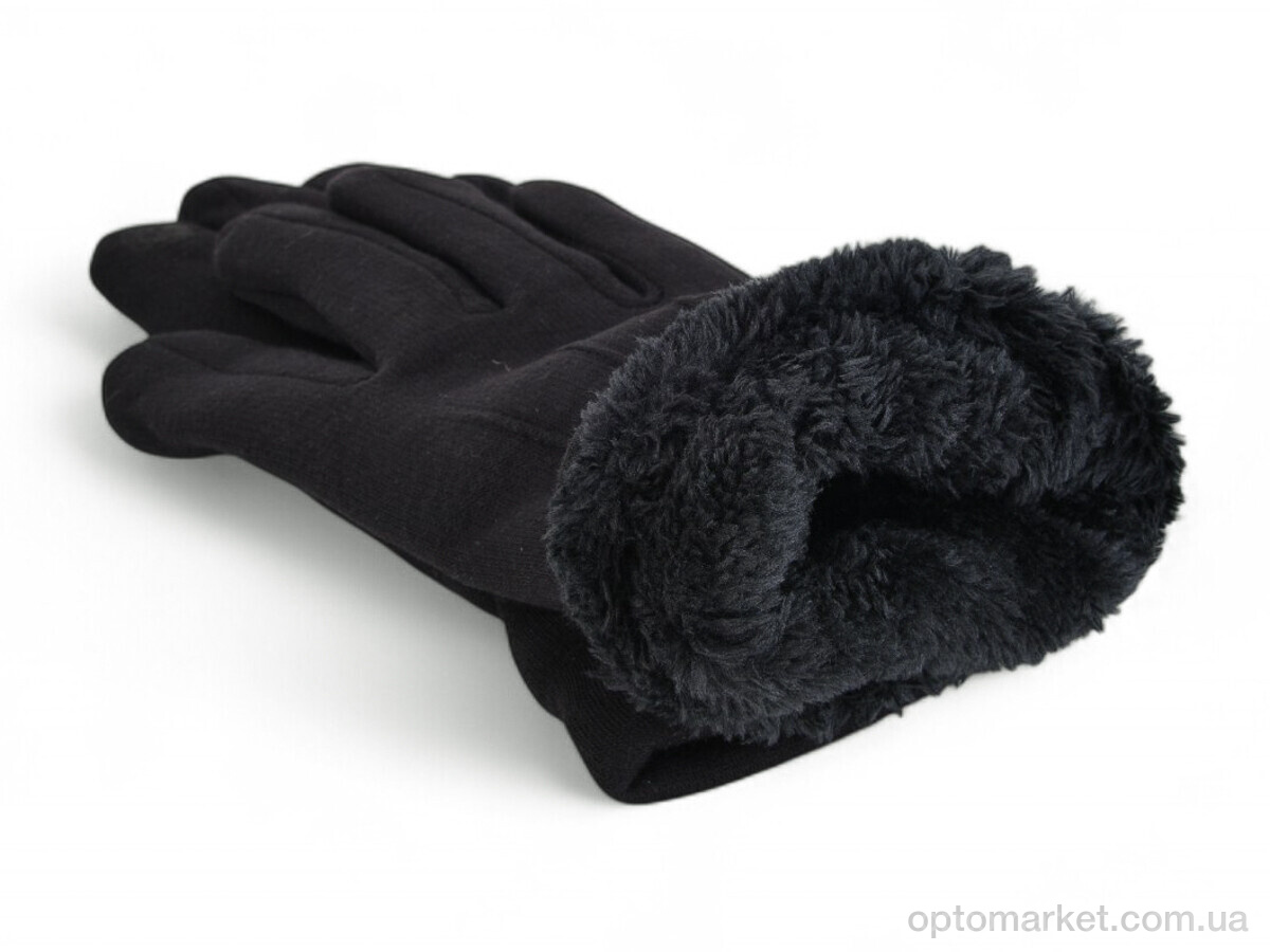 Купить Рукавички чоловічі 2303-5 black Королева чорний, фото 2