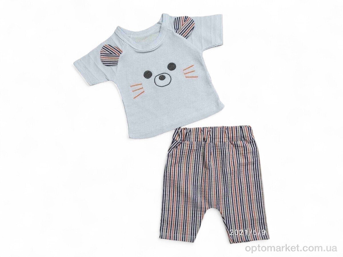 Купить Костюм дитячі 2304 біло-помаранчевий Million Babies білий, фото 1