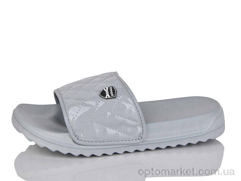 Купить Шльопанці жіночі 2305-3 Ippon сірий, фото 1