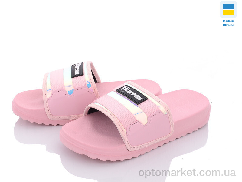Купить Шльопанці жіночі 2306-6 Ippon рожевий, фото 1