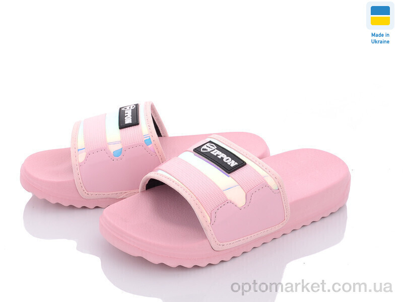 Купить Шльопанці жіночі 2306-6 Ippon рожевий, фото 1