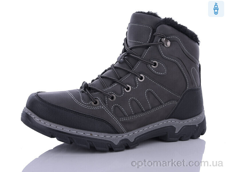 Купить Черевики чоловічі 2306 grey Pet сірий, фото 1