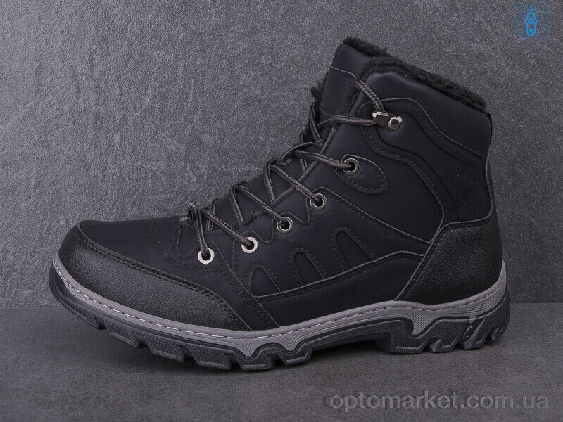 Купить Черевики чоловічі 2306A Pet чорний, фото 2