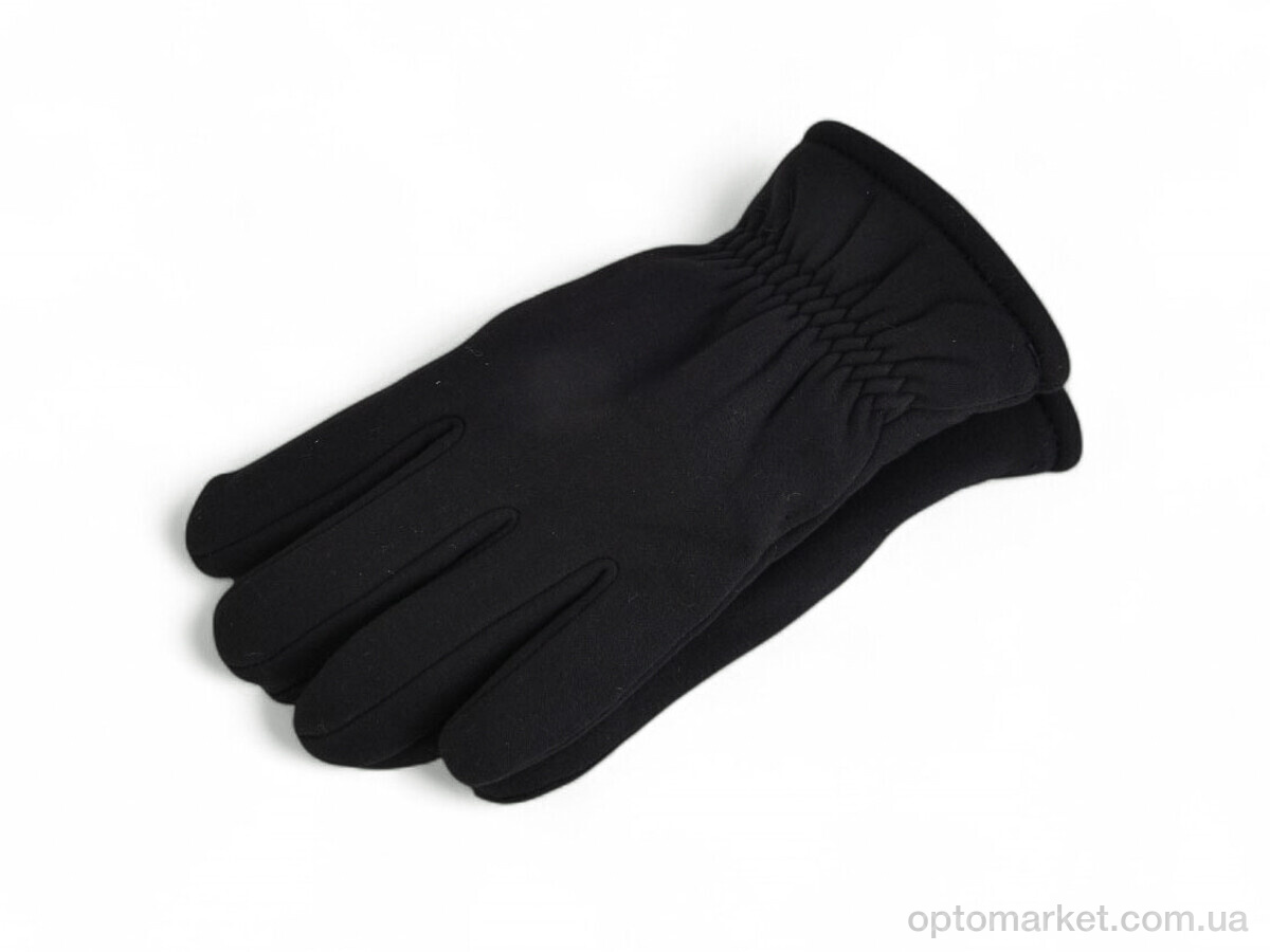 Купить Рукавички чоловічі 2307-2 black Королева чорний, фото 1