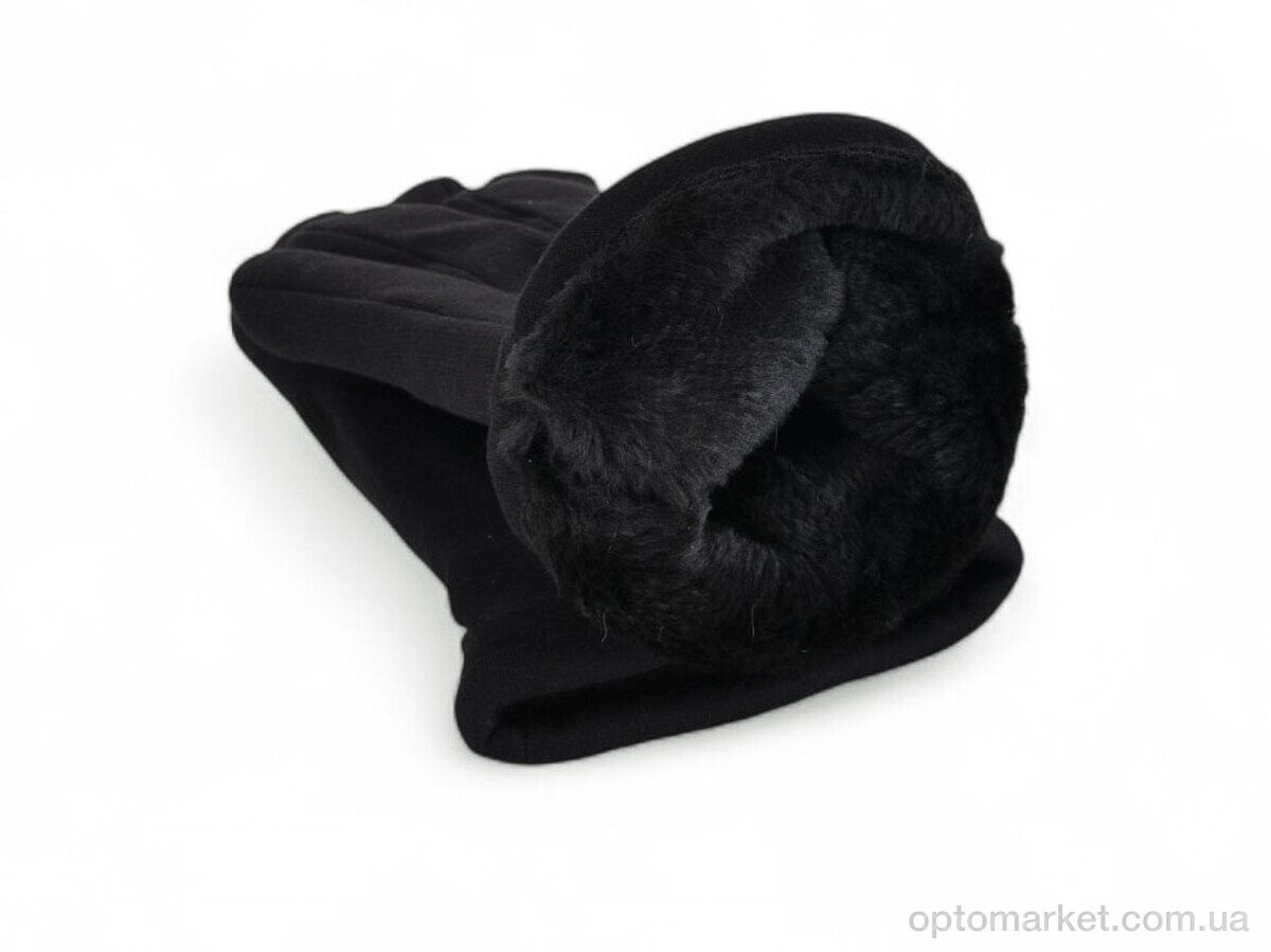 Купить Рукавички чоловічі 2307-4 black Королева чорний, фото 2