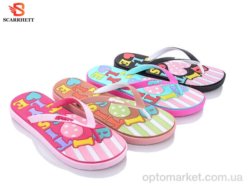 Купить Шльопанці жіночі 2308-2 mix Scarrhett мікс, фото 1