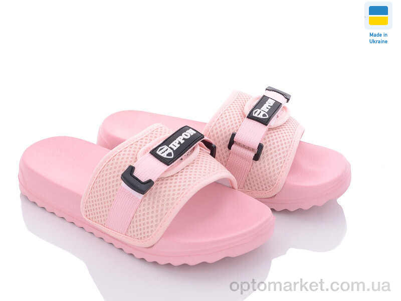 Купить Шльопанці жіночі 2308-6 Ippon рожевий, фото 1