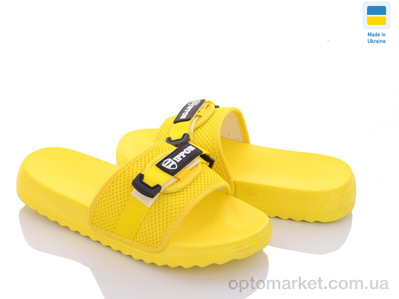 Купить Шльопанці жіночі 2308-8 Ippon жовтий, фото 1