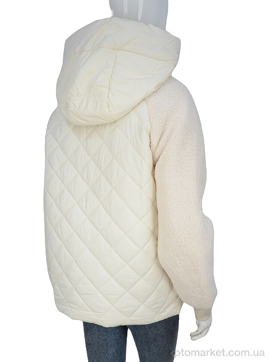 Купить Куртка жіночі 2308 white Unimoco бежевий, фото 2