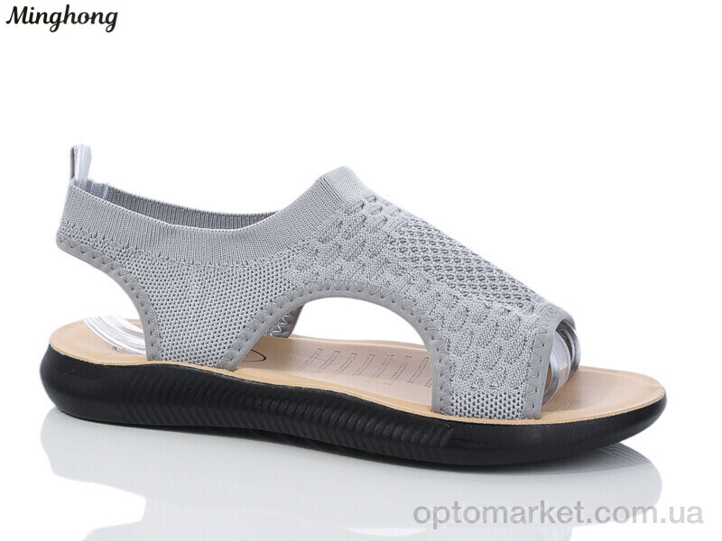 Купить Босоніжки жіночі 2309-5 Minghong сірий, фото 1