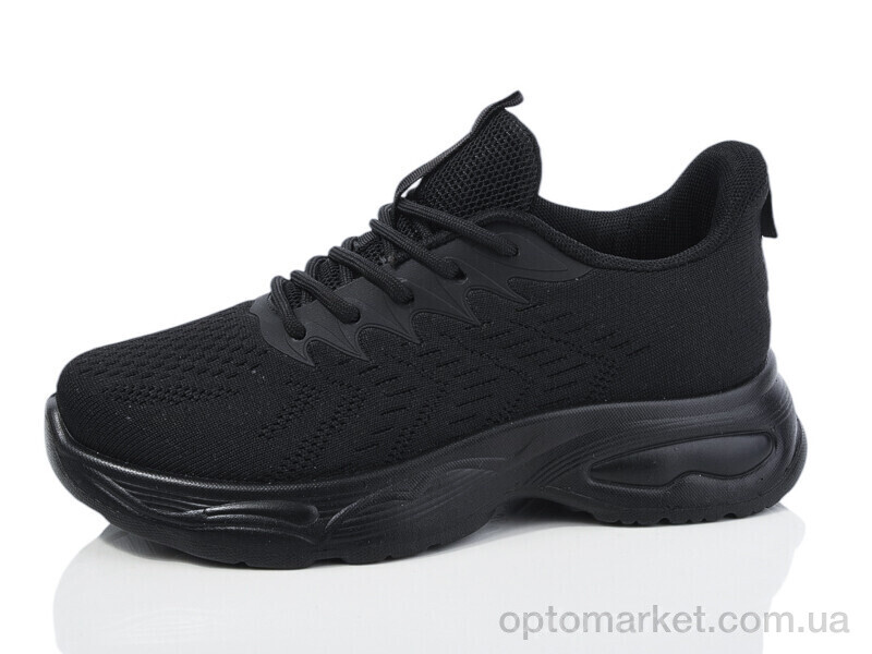 Купить Кросівки жіночі 2310-1 Смайлик чорний, фото 1