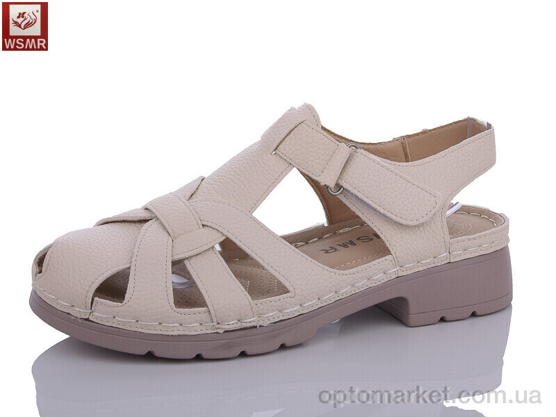 Купить Босоніжки жіночі 2310-3 WSMR бежевий, фото 1