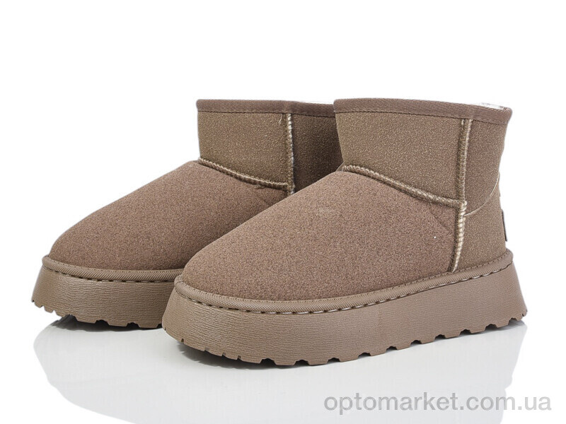 Купить Уги жіночі 231011-2 coffe UGG хакі, фото 1