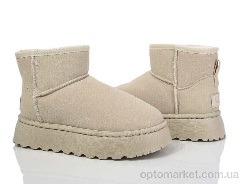 Купить Уги жіночі 231011-4 beige DeMur бежевий, фото 1