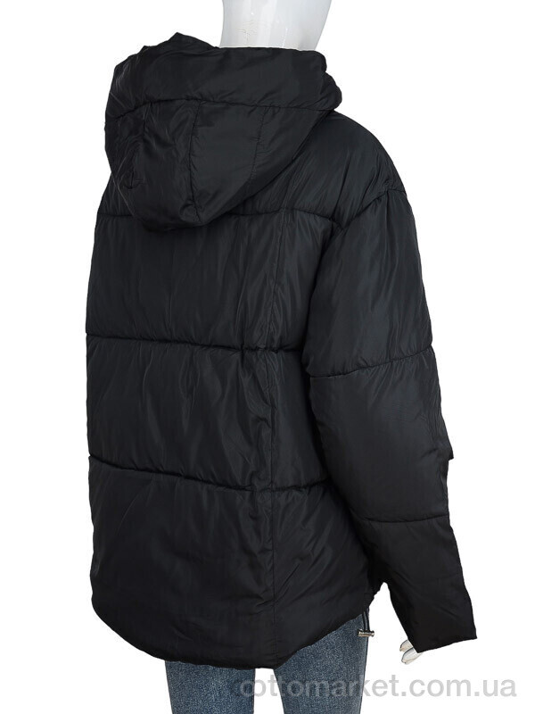 Купить Куртка жіночі 23107 black TurnHug чорний, фото 2