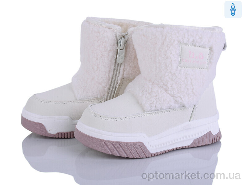 Купить Дутики дитячі 2311-1G B&G білий, фото 1