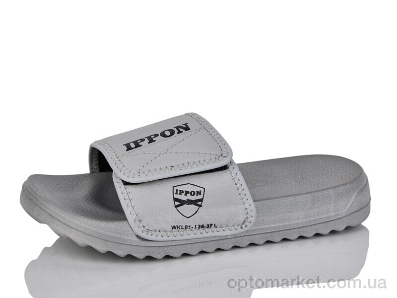 Купить Шльопанці дитячі 2311-3 Ippon сірий, фото 1