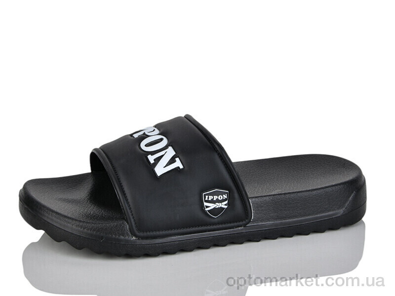 Купить Шльопанці дитячі 2312-1 Ippon чорний, фото 1