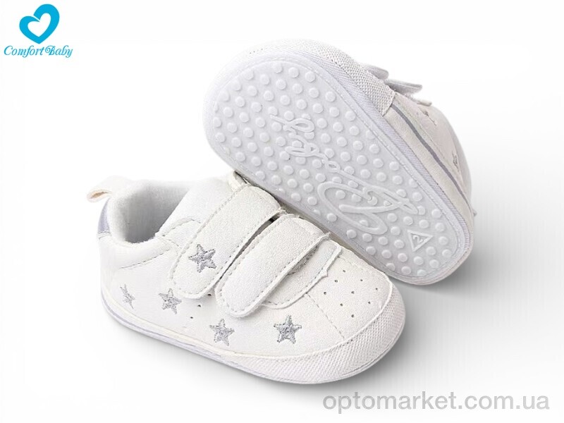 Купить Пінетки дитячі 2312-1A Comfort-baby білий, фото 1