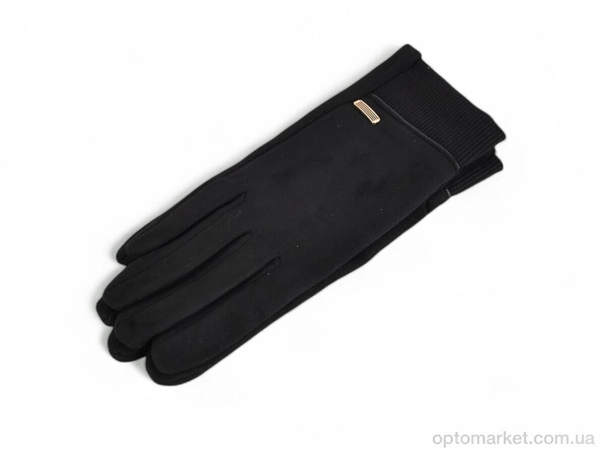 Купить Рукавички жіночі 2313-4 black Королева чорний, фото 1