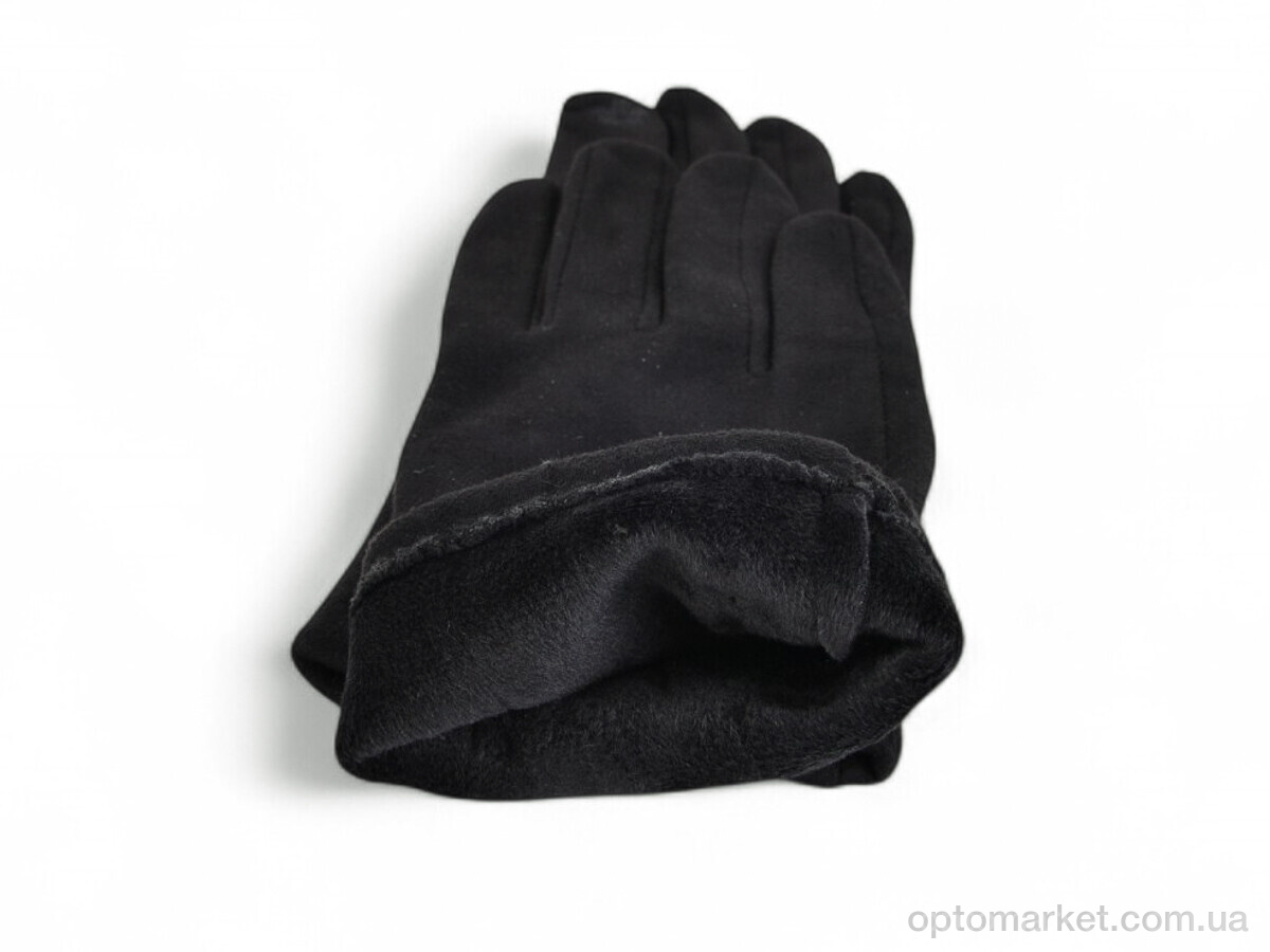 Купить Рукавички жіночі 2313-5 black Королева чорний, фото 2