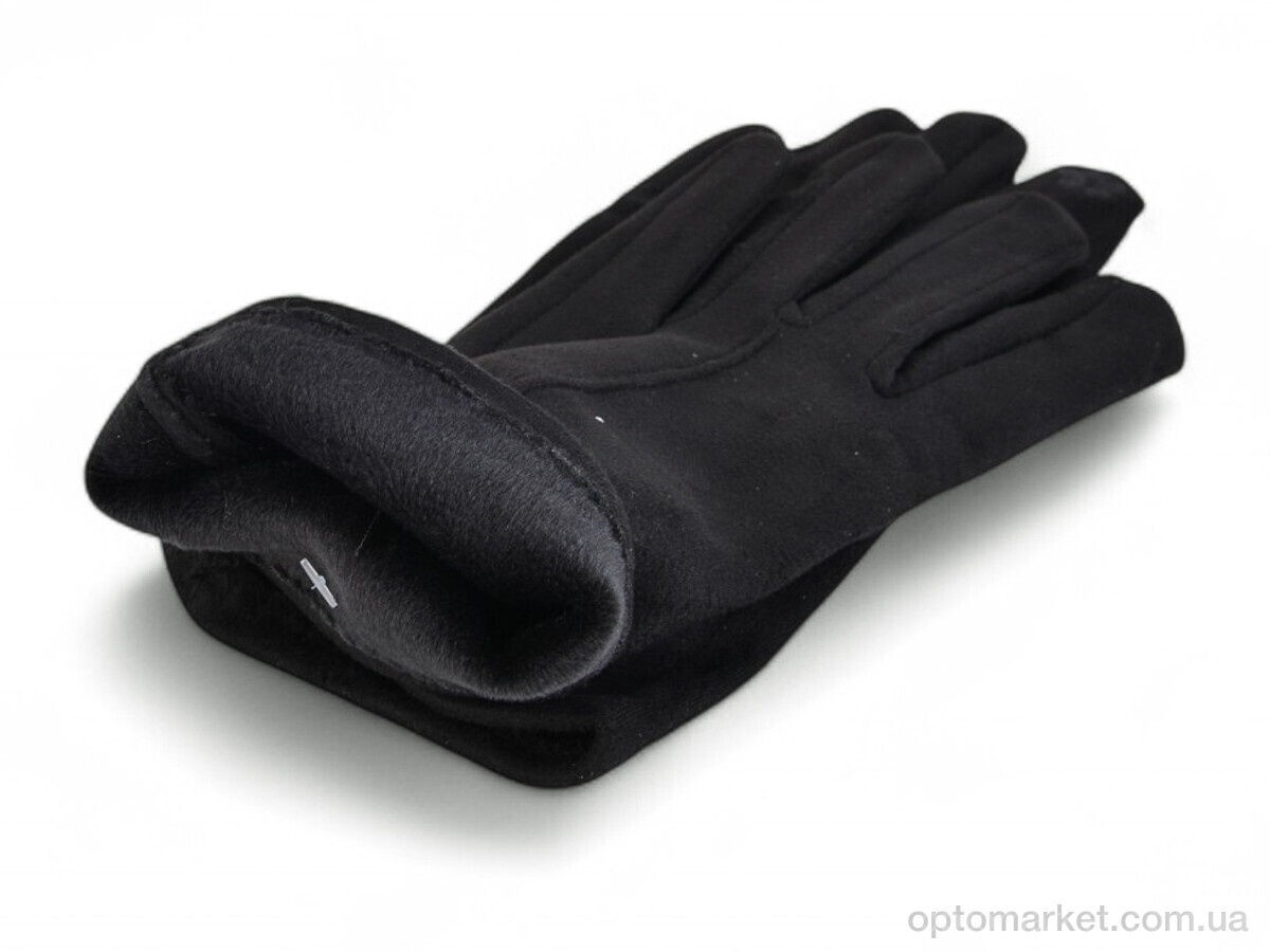 Купить Рукавички жіночі 2313-8 black Королева чорний, фото 2