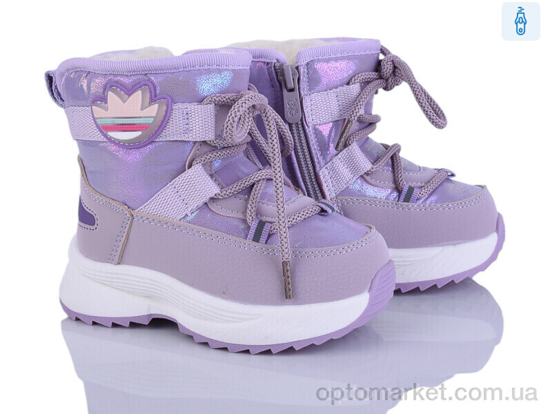 Купить Дутики дитячі 2315-5F B&G фіолетовий, фото 1