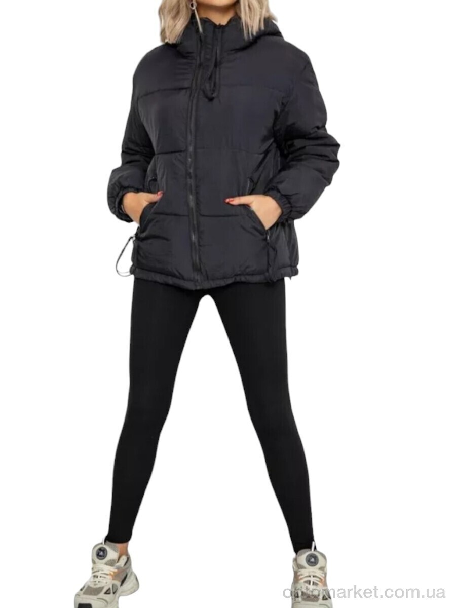 Купить Куртка жіночі 2318(2504) чорний CYF чорний, фото 2