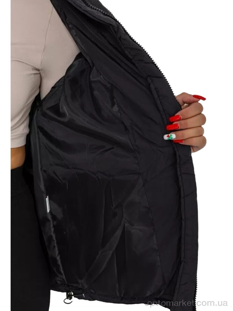Купить Куртка жіночі 2318(2504) чорний CYF чорний, фото 6