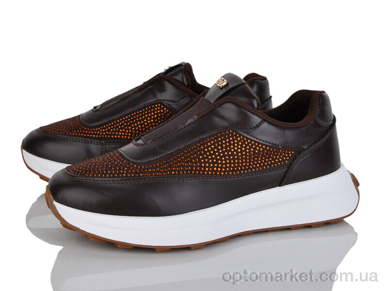 Купить Кросівки жіночі 232-31 Бабочка-Mengfuna-AESD коричневий, фото 1