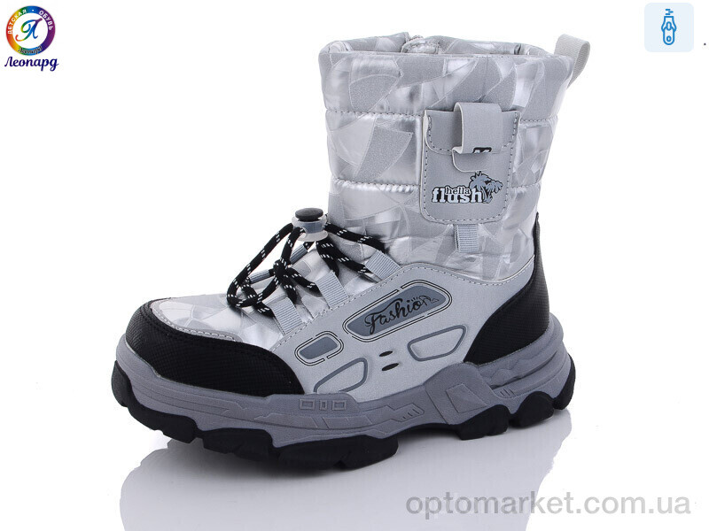 Купить Черевики дитячі 232-A13 Леопард сірий, фото 1