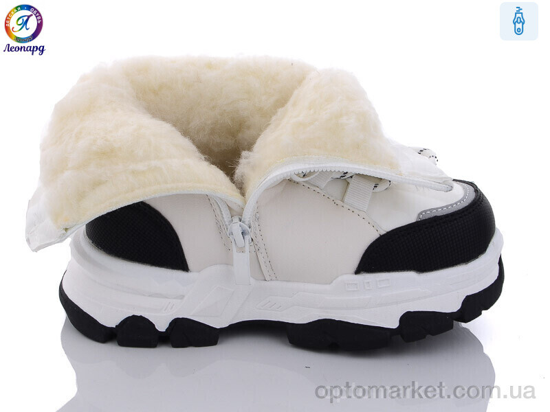 Купить Черевики дитячі 232-B10 Леопард білий, фото 2