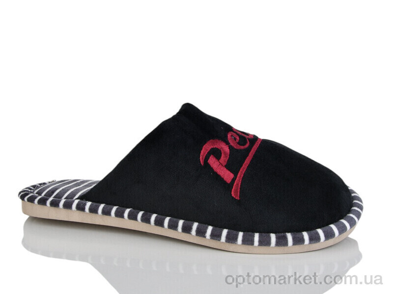 Купить Капці чоловічі 232 чорний Зручне взуття чорний, фото 1