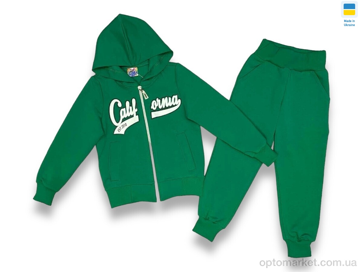 Купить Спортивний костюм дитячі 2320 green (98-122) LiMa зелений, фото 1