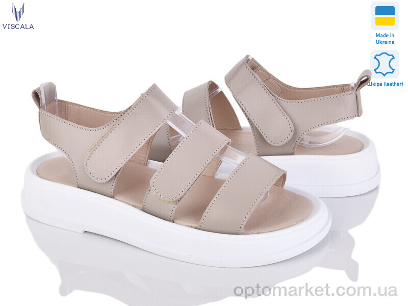 Купить Босоніжки жіночі 23212 беж.ш. Viscala бежевий, фото 1