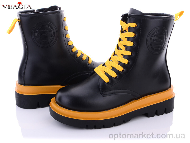 Купить Черевики жіночі 2323-2 Veagia чорний, фото 1