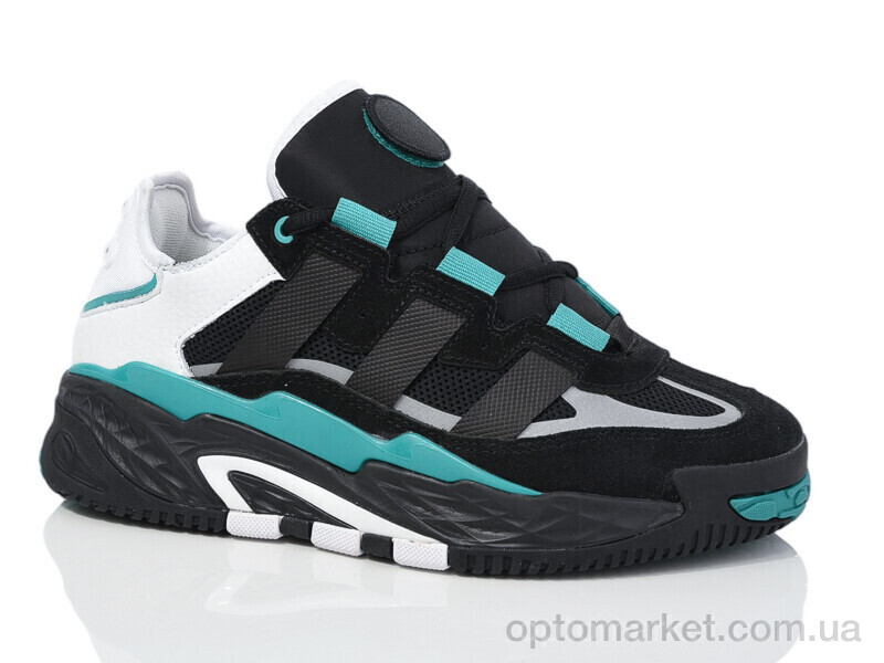 Купить Кросівки жіночі 2323-4 A.idas чорний, фото 2