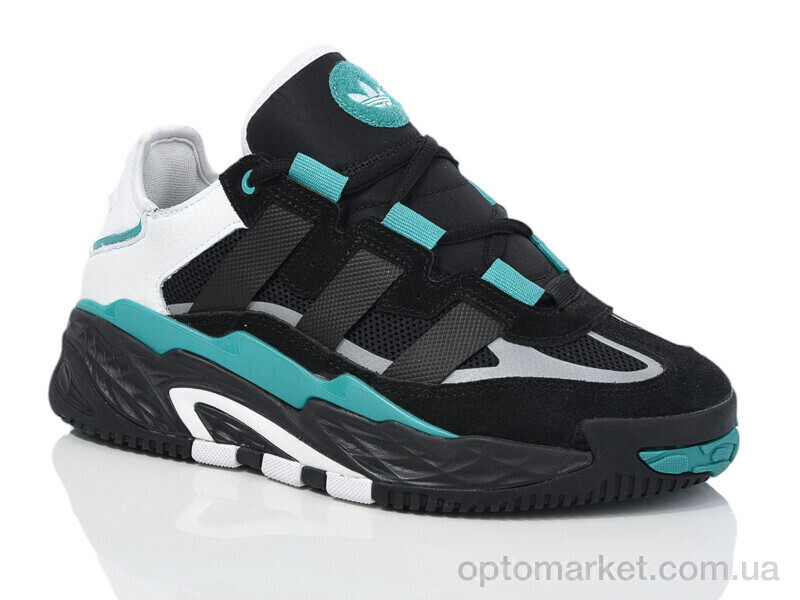 Купить Кросівки жіночі 2323-4 A.idas чорний, фото 3