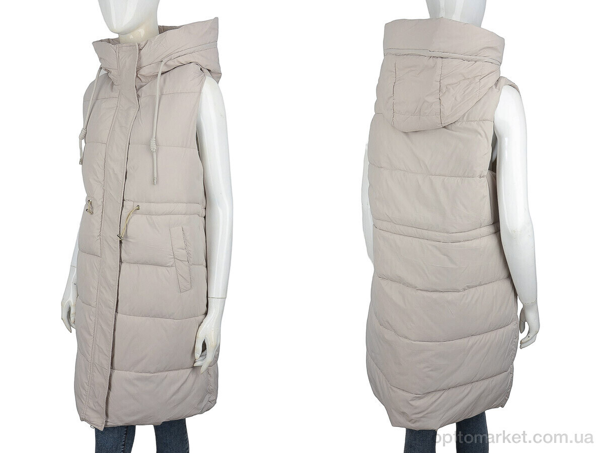 Купить Жилетка жіночі 2325 beige Unimoco бежевий, фото 3