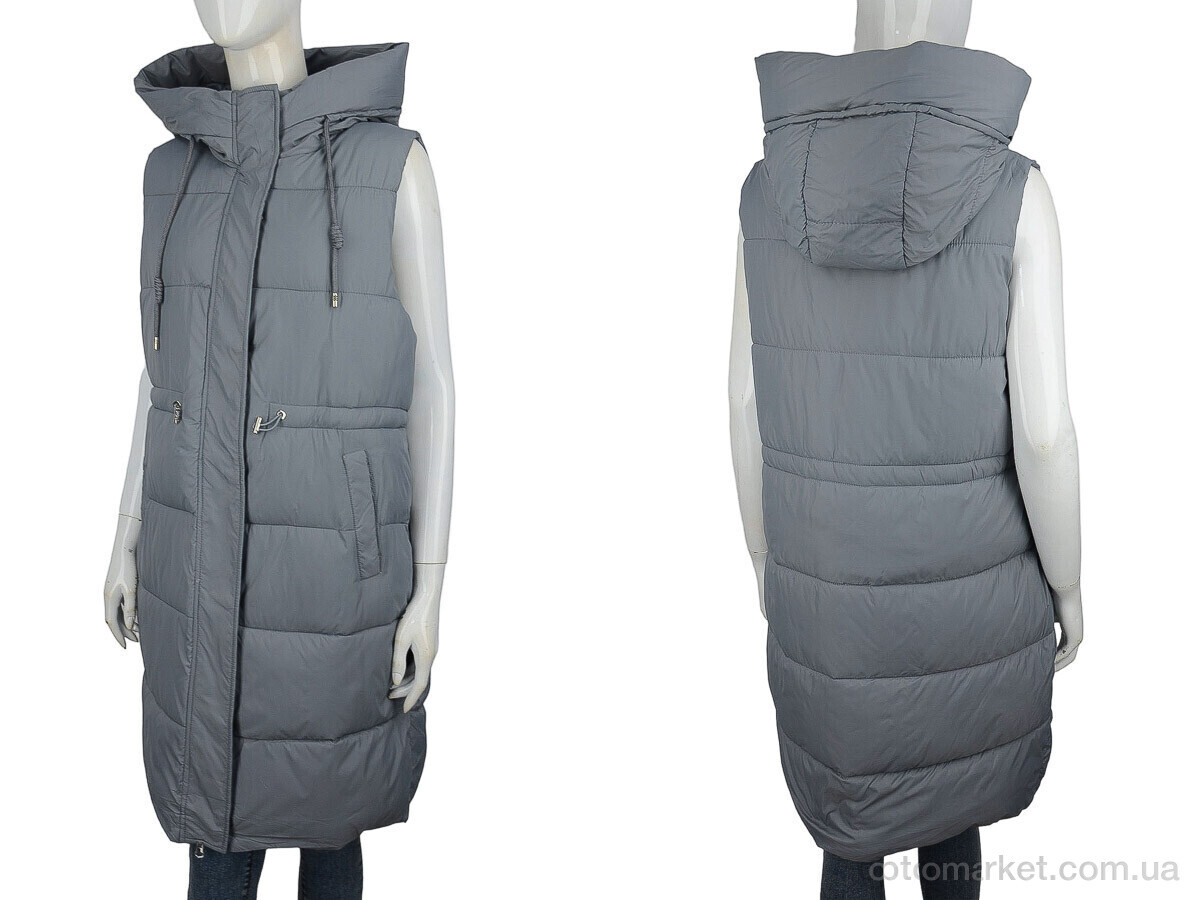 Купить Жилетка жіночі 2325 grey Unimoco сірий, фото 3