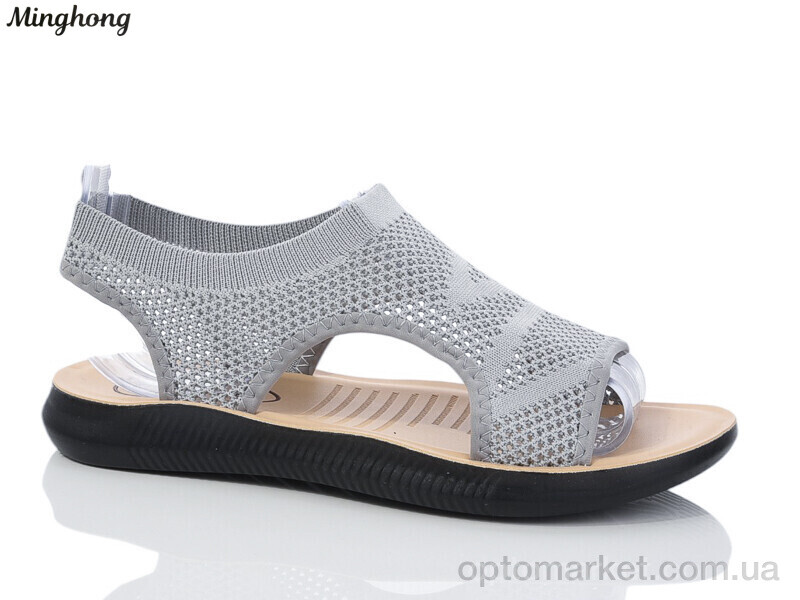 Купить Босоніжки жіночі 2327-5 Minghong сірий, фото 1