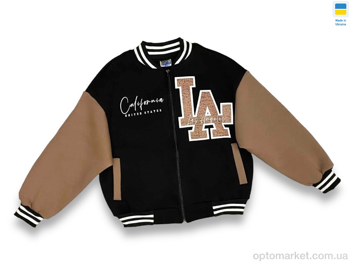 Купить Куртка дитячі 2330 brown (134-158) бомбер LiMa коричневий, фото 2