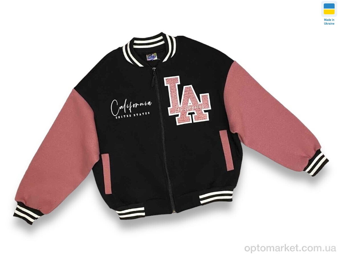 Купить Куртка дитячі 2330 pink (134-158) бомбер LiMa рожевий, фото 2