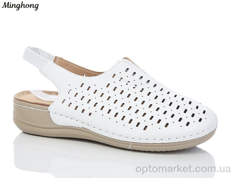 Купить Босоніжки жіночі 2335-2 Minghong білий, фото 1
