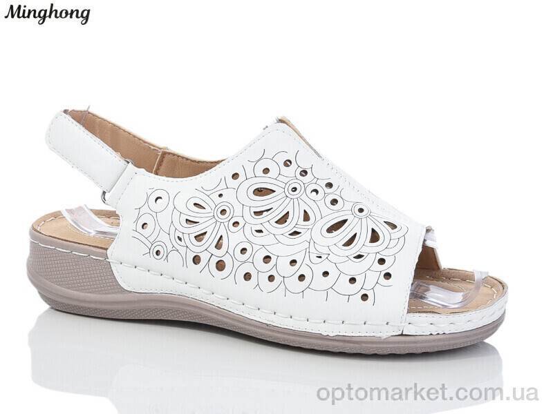Купить Босоніжки жіночі 2339-2 Minghong білий, фото 1