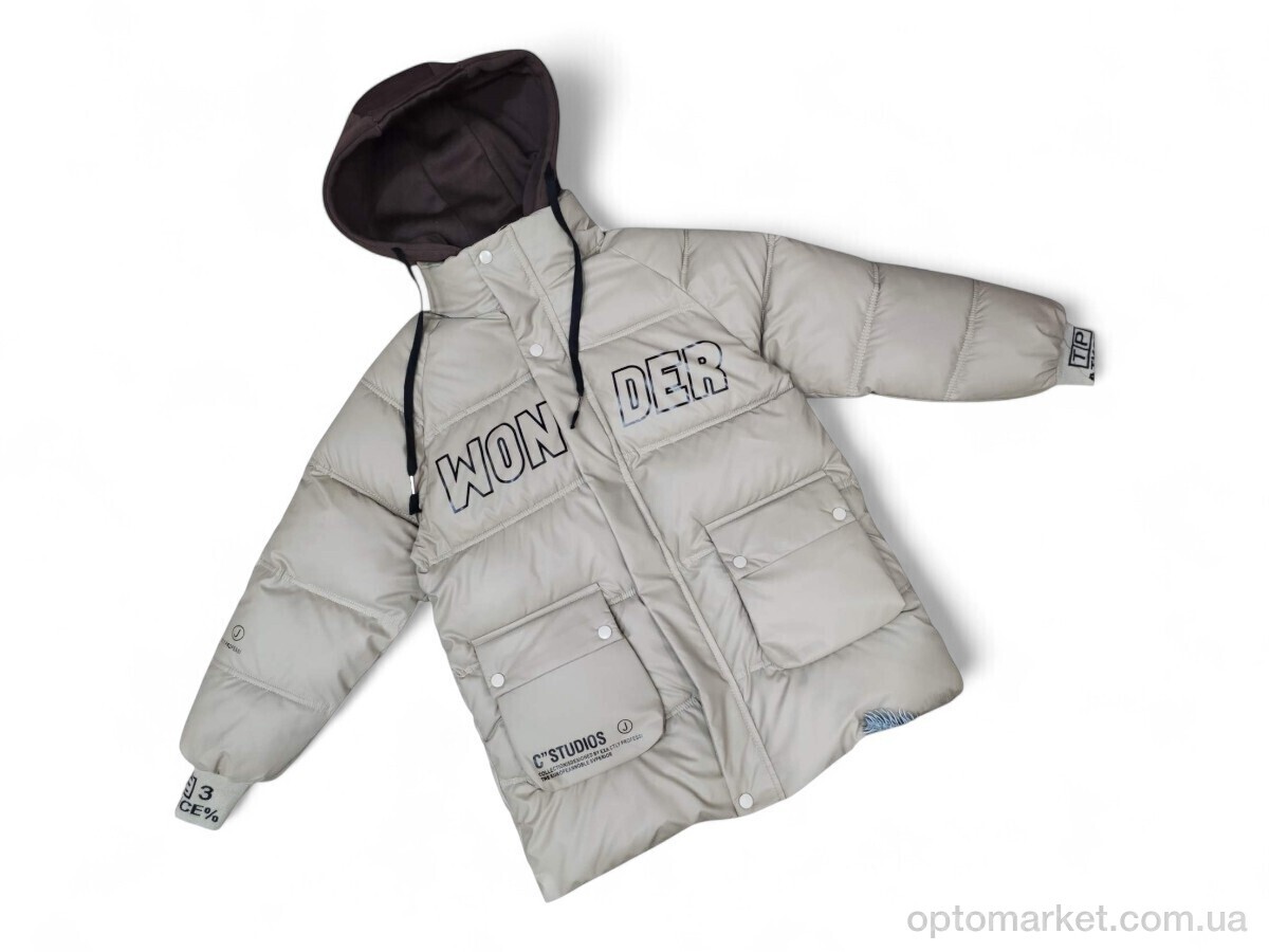 Купить Куртка дитячі 235 капучіно єврозима Jing Pin FS бежевий, фото 1